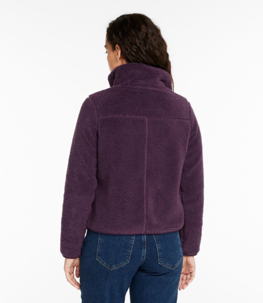 Women's Bean's Sherpa Fleece Jacket