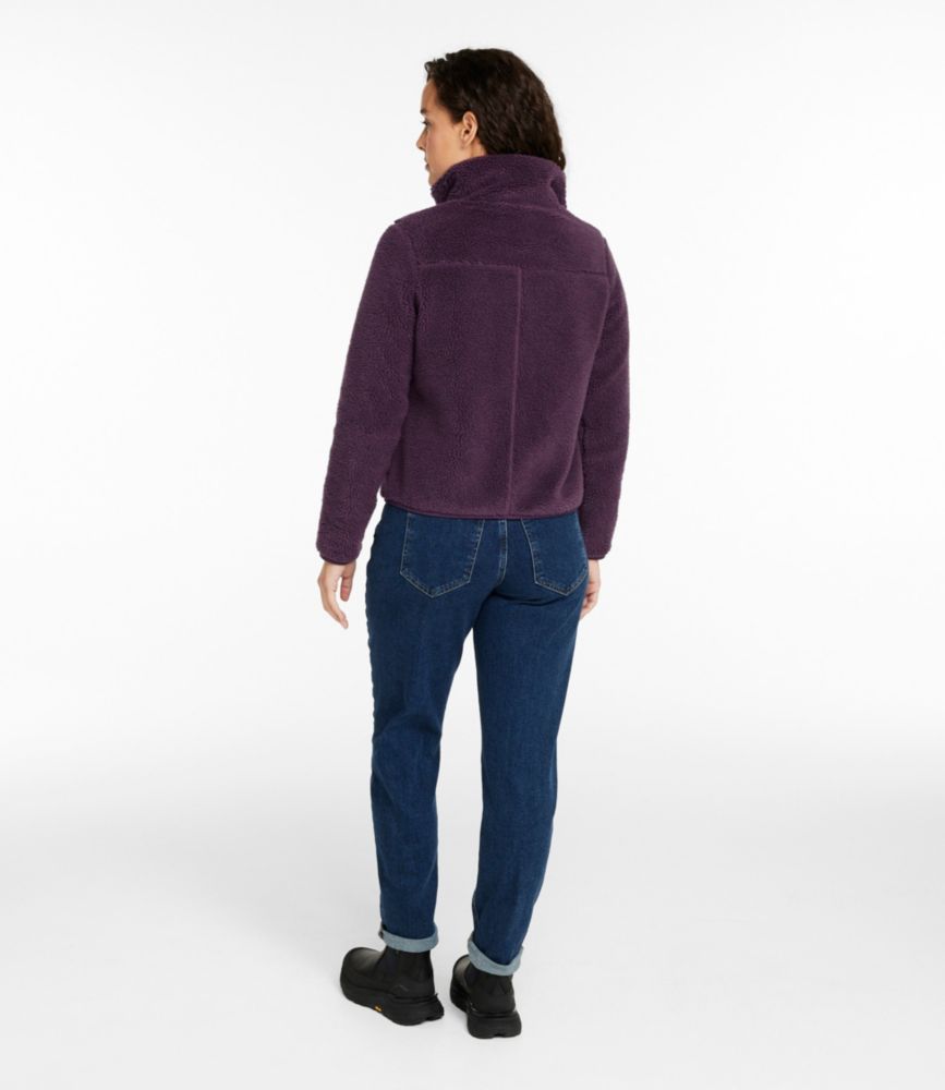 Women's Bean's Sherpa Fleece Jacket