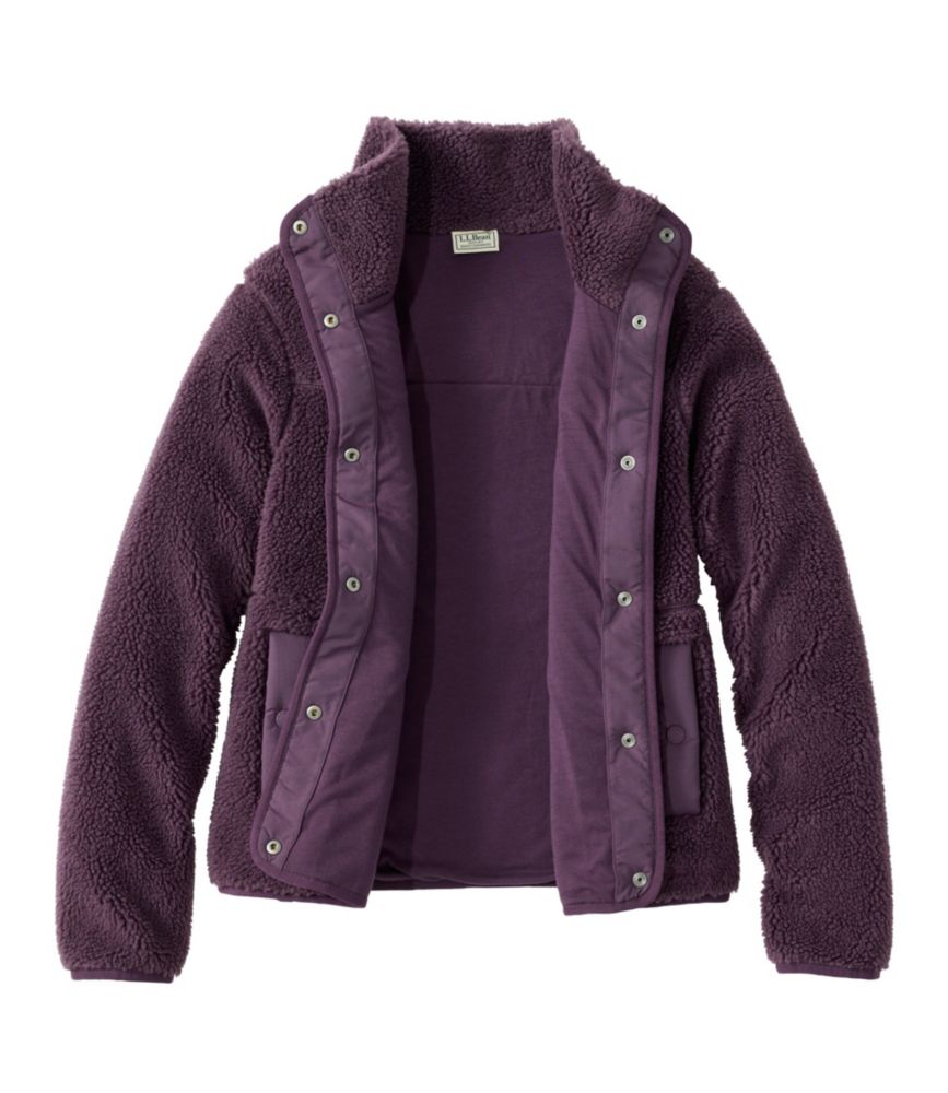 Women's Bean's Sherpa Fleece Jacket