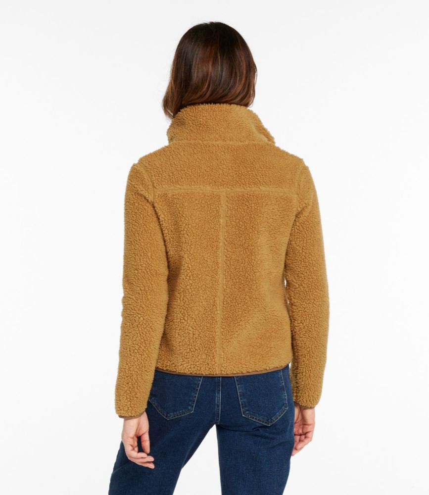 Women's Bean's Sherpa Fleece Jacket
