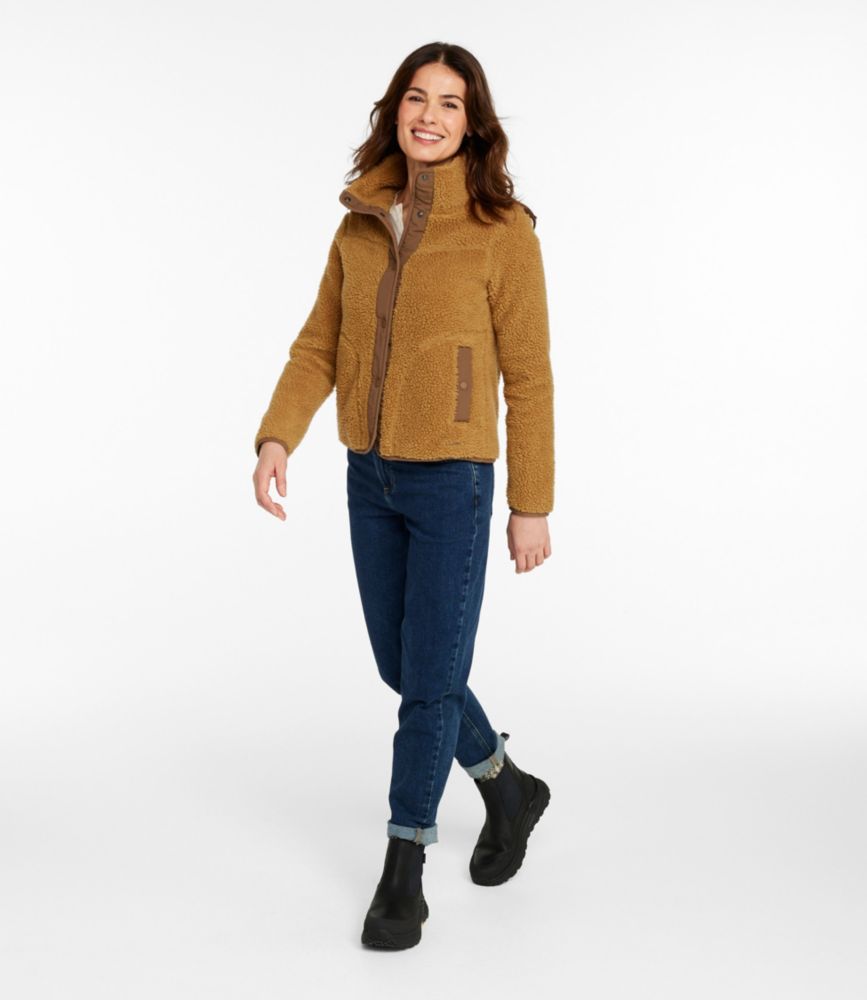 Women's Bean's Sherpa Fleece Jacket