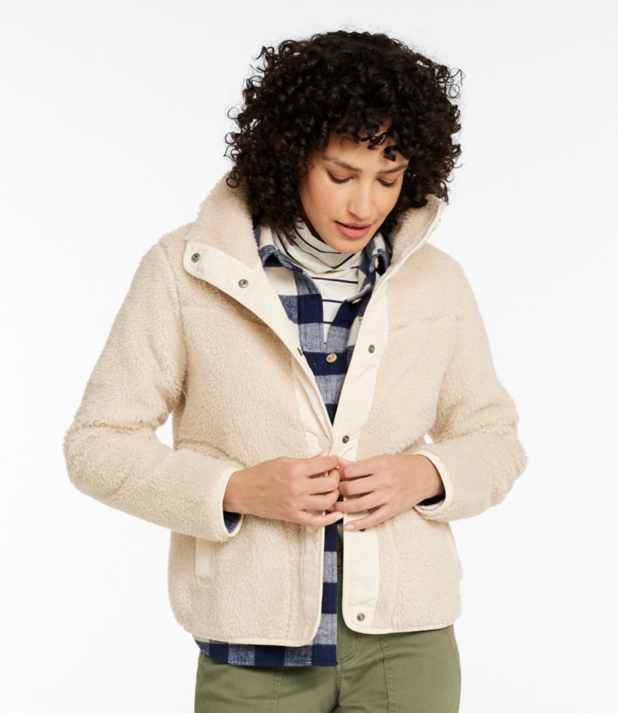 Women's Bean's Sherpa Fleece Jacket