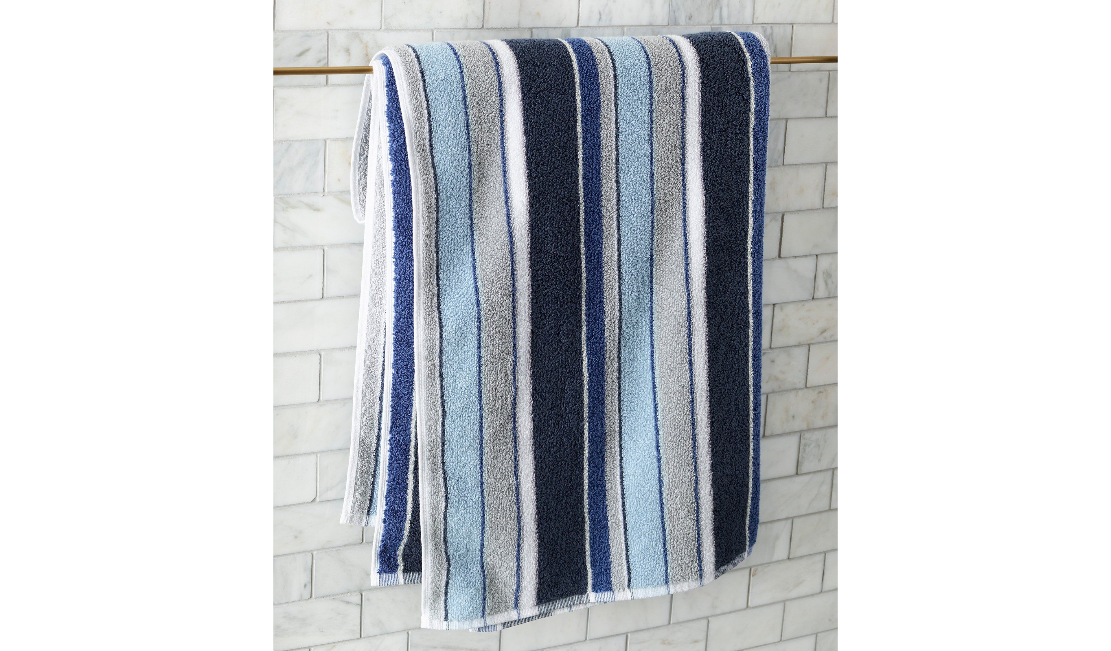 Bean's Organic Cotton Towel Set, Stripe