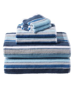 Bean's Organic Cotton Towel Set, Stripe