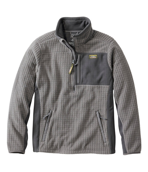 Mountain Classic Windproof Fleece Quarter-Zip Jacket, Graphite/Shale Gray, large image number 0