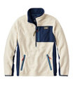 Mountain Classic Windproof Fleece Quarter-Zip Jacket, Natural/Nautical Navy, small image number 0