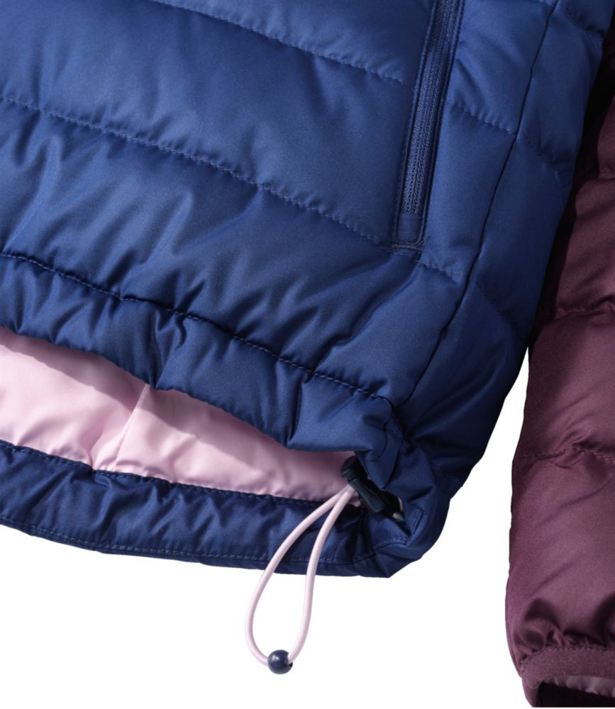 Women's Bean's Down Jacket, Colorblock