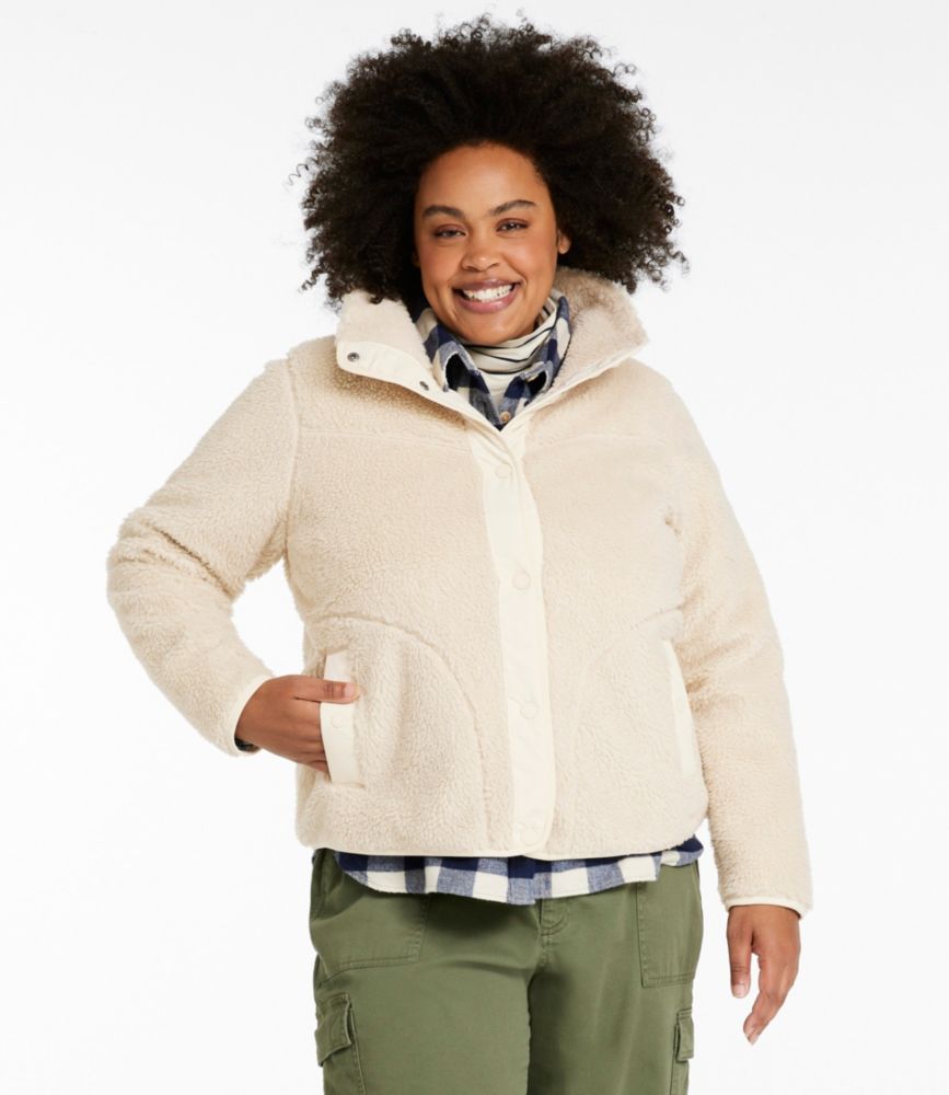 Women's Bean's Sherpa Fleece Jacket