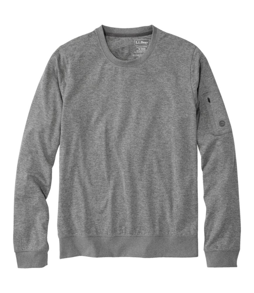 Men's VentureSoft Crewneck Shirt, Platinum Marl, small image number 1