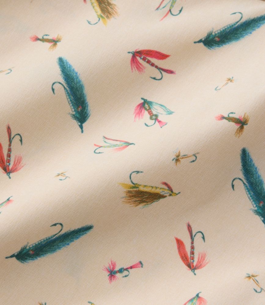 Men's Tropicwear Shirt, Short-Sleeve Print, Gray Mist Palm, small image number 6