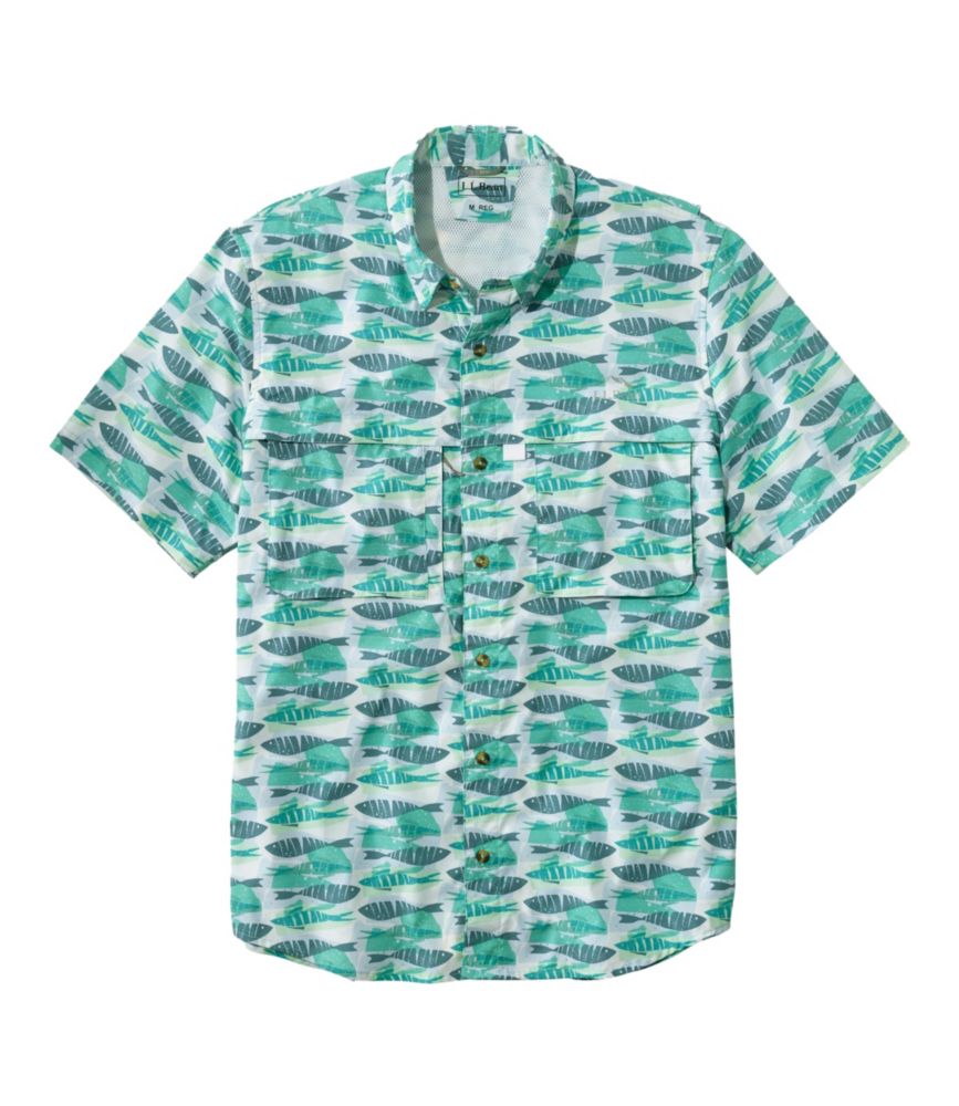 Fair Aqua Fish Print