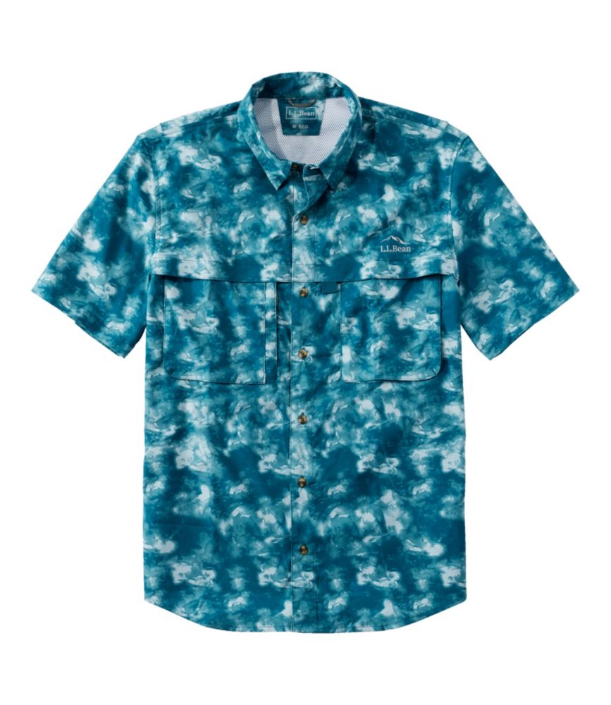 Men's Tropicwear Shirt, Short-Sleeve Print