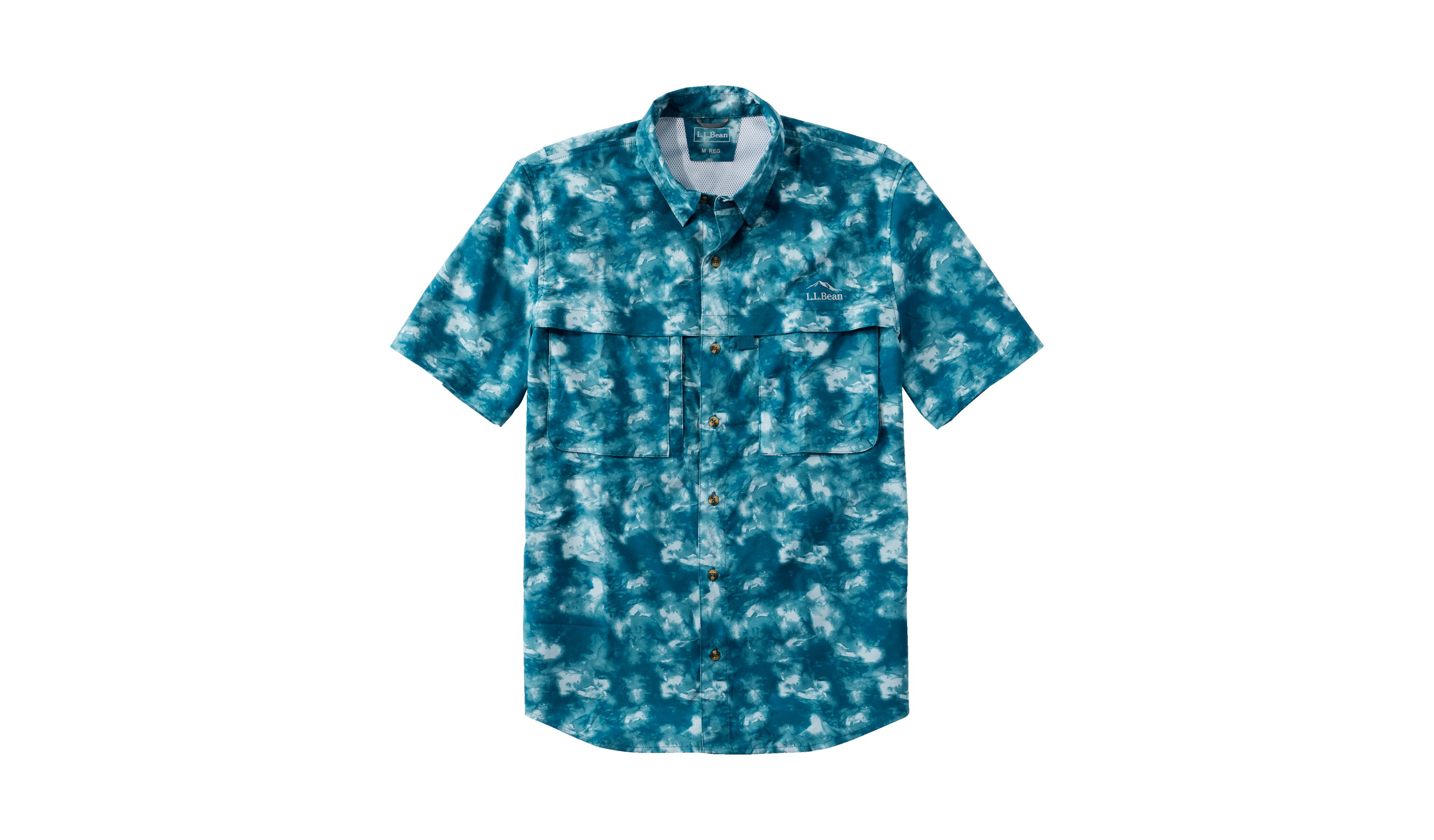Men's Tropicwear Shirt, Short-Sleeve Print