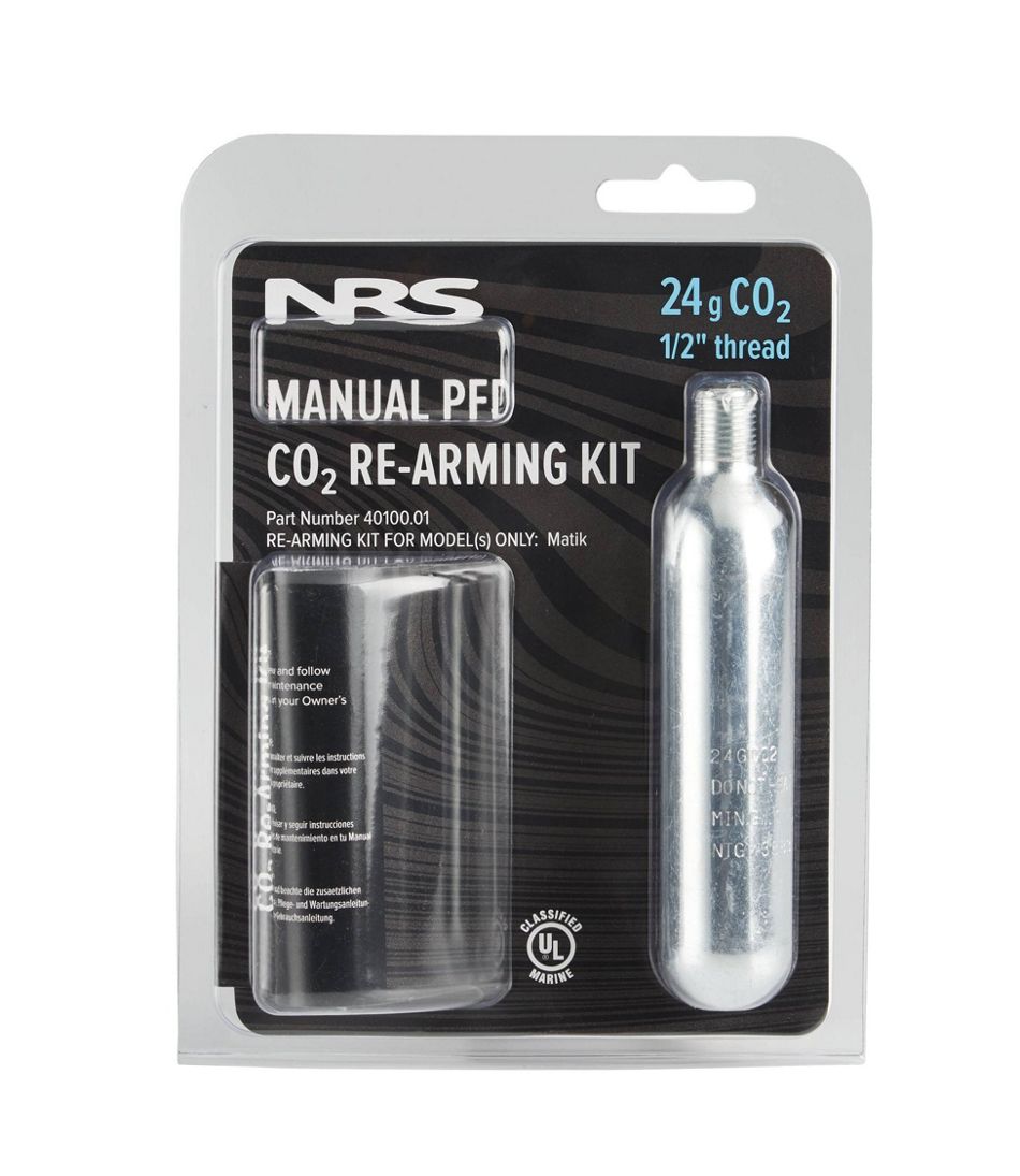 NRS Zephyr and Matik CO2 Re-Arming Kit, 24 Grams