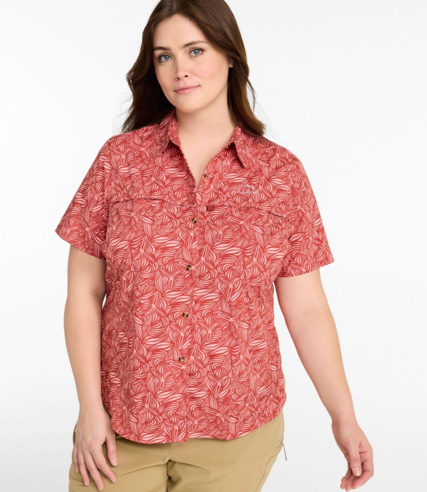 Women's Tropicwear Shirt, Short-Sleeve Print
