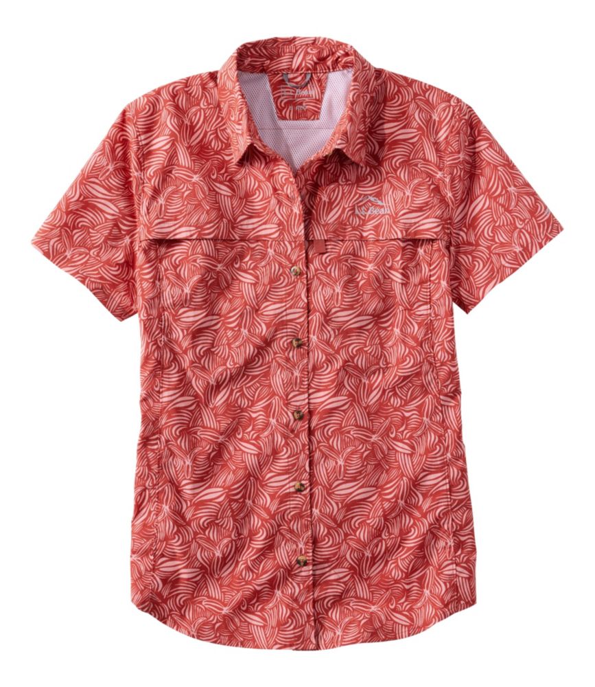 Women's Tropicwear Shirt, Short-Sleeve Print