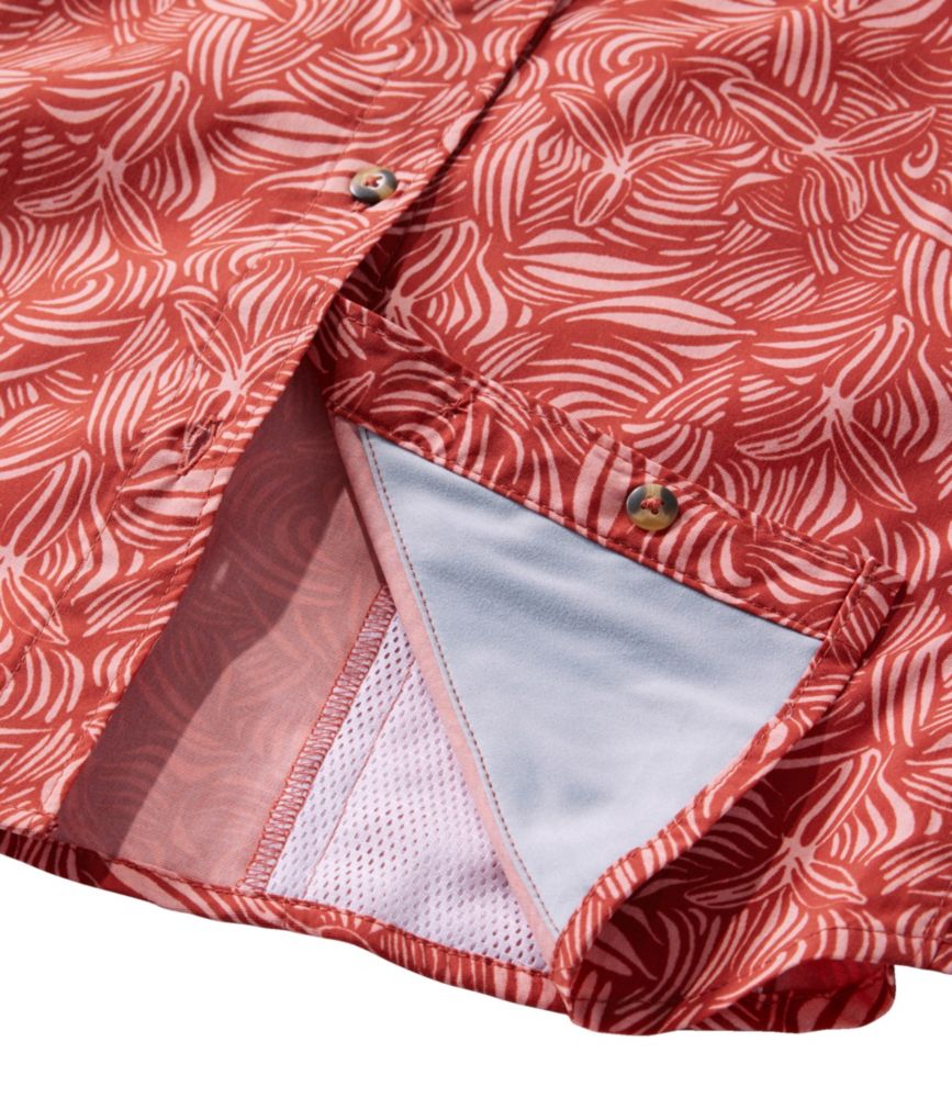 Women's Tropicwear Shirt, Short-Sleeve Print