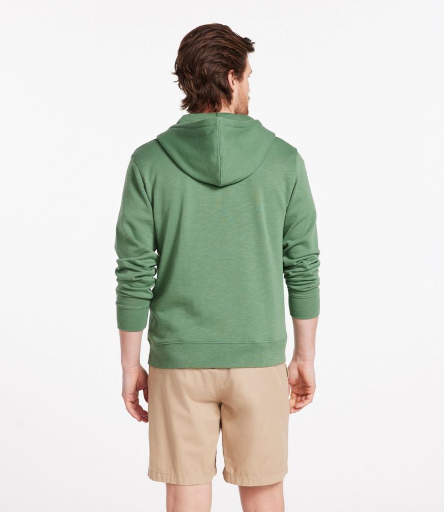 Men's Lakewashed Cotton Hoodie, Light Everglade, small image number 3