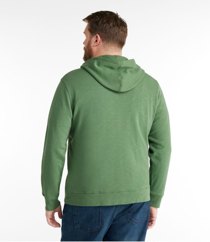 Men's Lakewashed Cotton Hoodie, Light Everglade, small image number 5