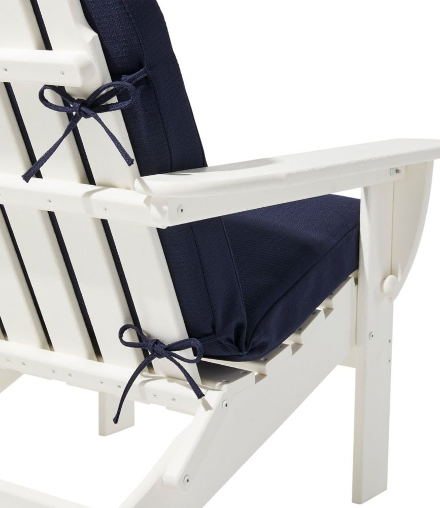 Adirondack Chair Seat and Back Textured Cushion, Navy, small image number 2