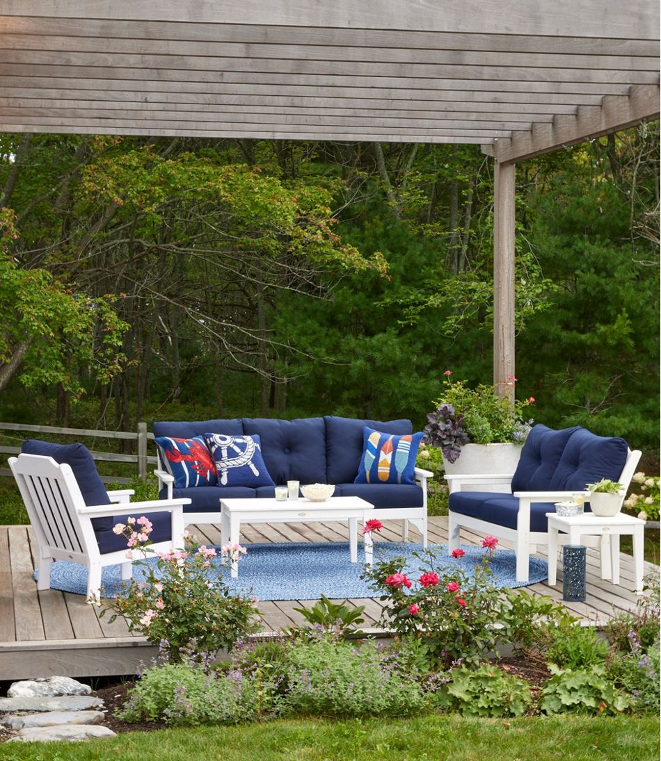 All-Weather 6-Piece Patio Set with Textured Cushions