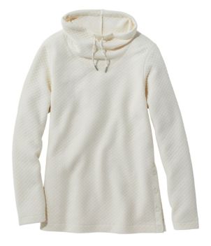 Women's SoftLight Quilted Top, Funnelneck Pullover