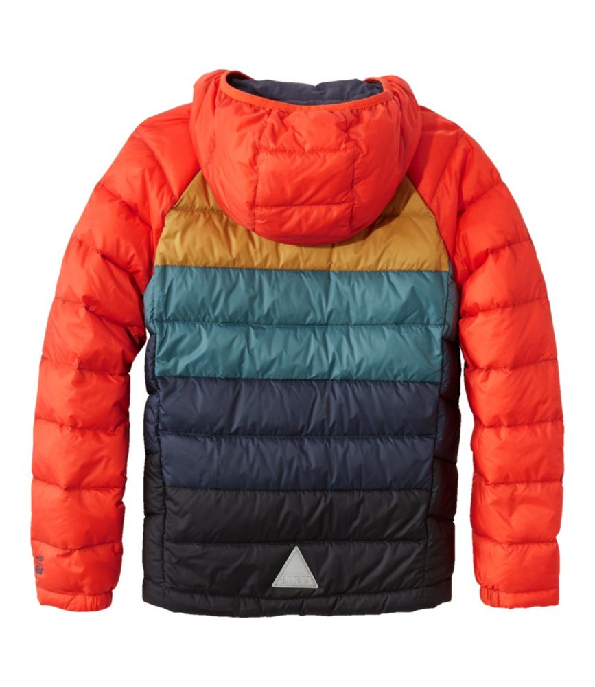 Kids' Ultralight 650 Down Jacket, Colorblock, Cherry Tomato Colorblock, small image number 6