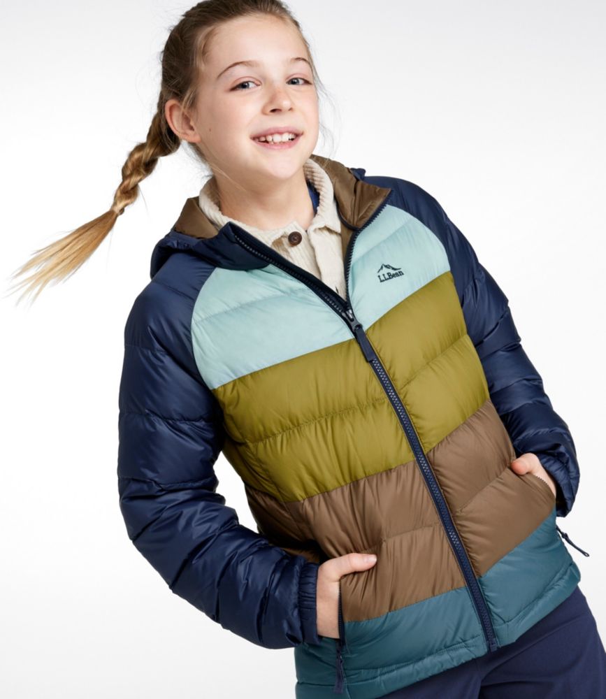 Kids' Ultralight 650 Down Jacket, Colorblock