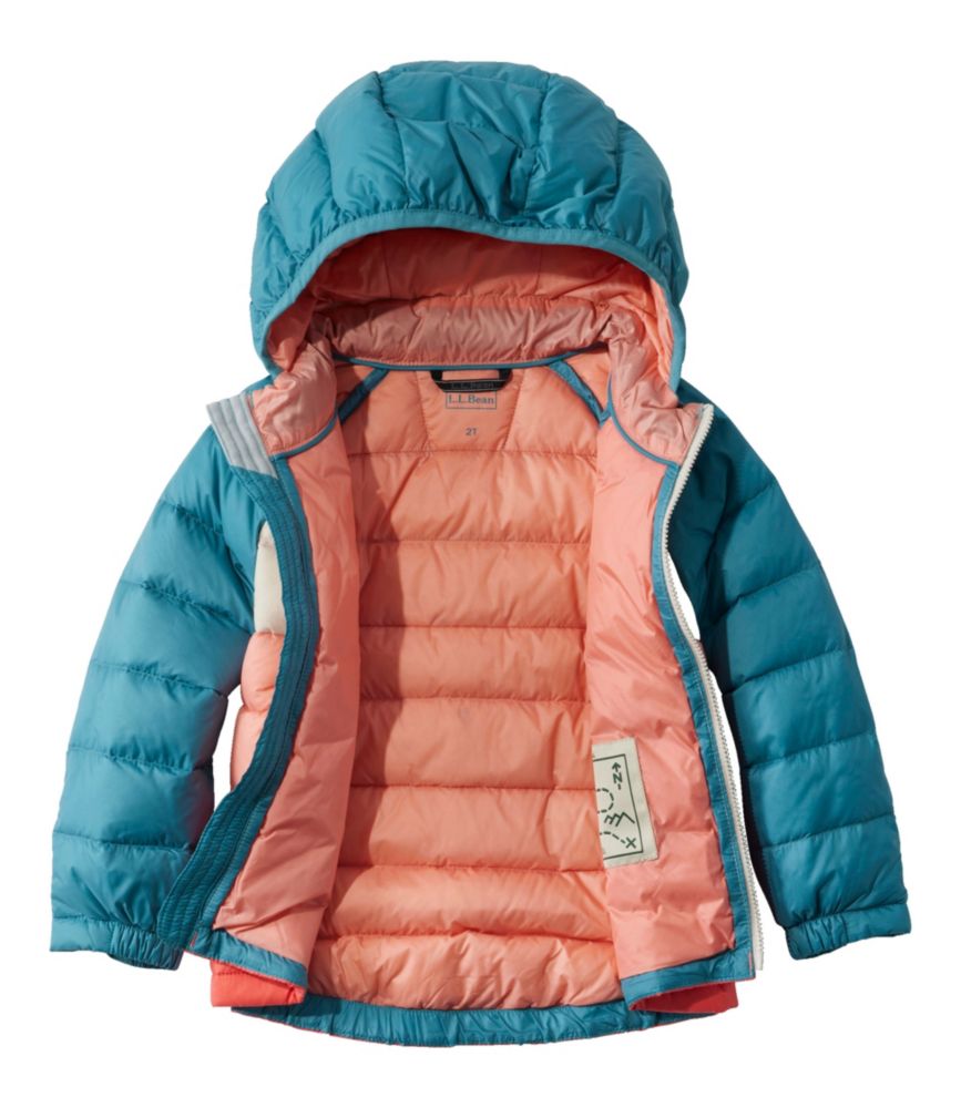 Toddlers' Ultralight 650 Down Jacket, Colorblock, Evening Blue Color Block, small image number 5