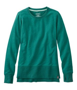 Women's L.L.Bean Cozy Sweatshirt, Split-Hem