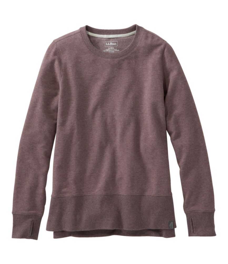 Women's L.L.Bean Cozy Sweatshirt, Split-Hem