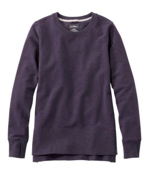 Women's L.L.Bean Cozy Sweatshirt, Split-Hem