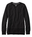 Bean's Cozy Split Hem Sweatshirt, Midnight Black, small image number 0