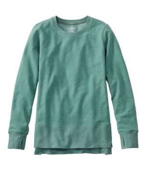 Women's L.L.Bean Cozy Sweatshirt, Split-Hem