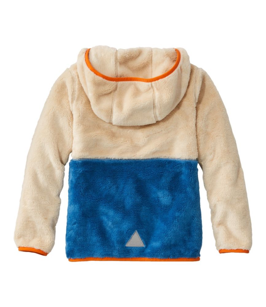 Kids' L.L.Bean Hi-Pile Fleece Hooded Pullover, Colorblock, , small image number 5