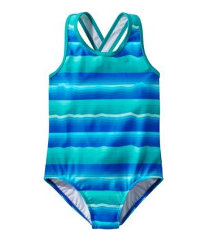 Girls' Watersports Swimwear, One-Piece