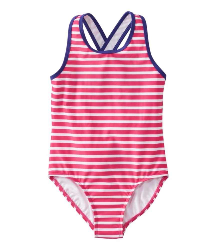 Girls' Watersports Swimwear, One-Piece