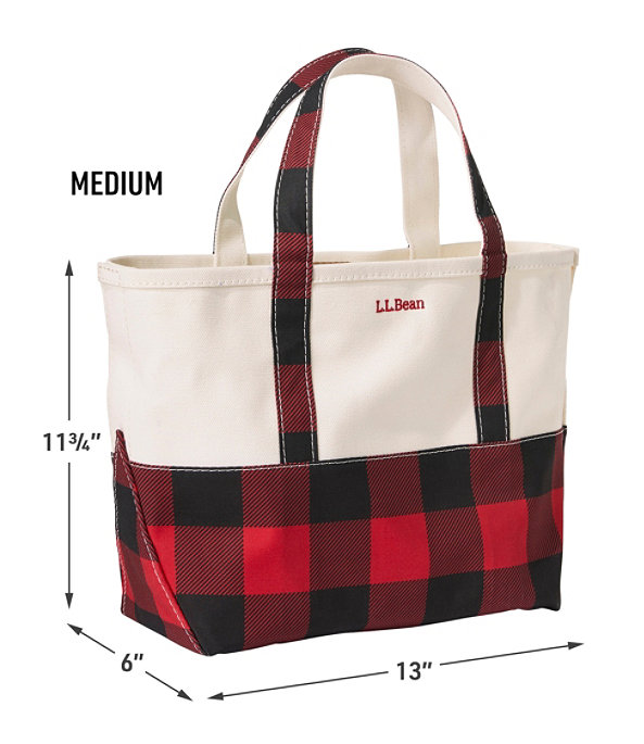 High Bottom Tote Medium, Mountain Red Buffalo Check, largeimage number 2