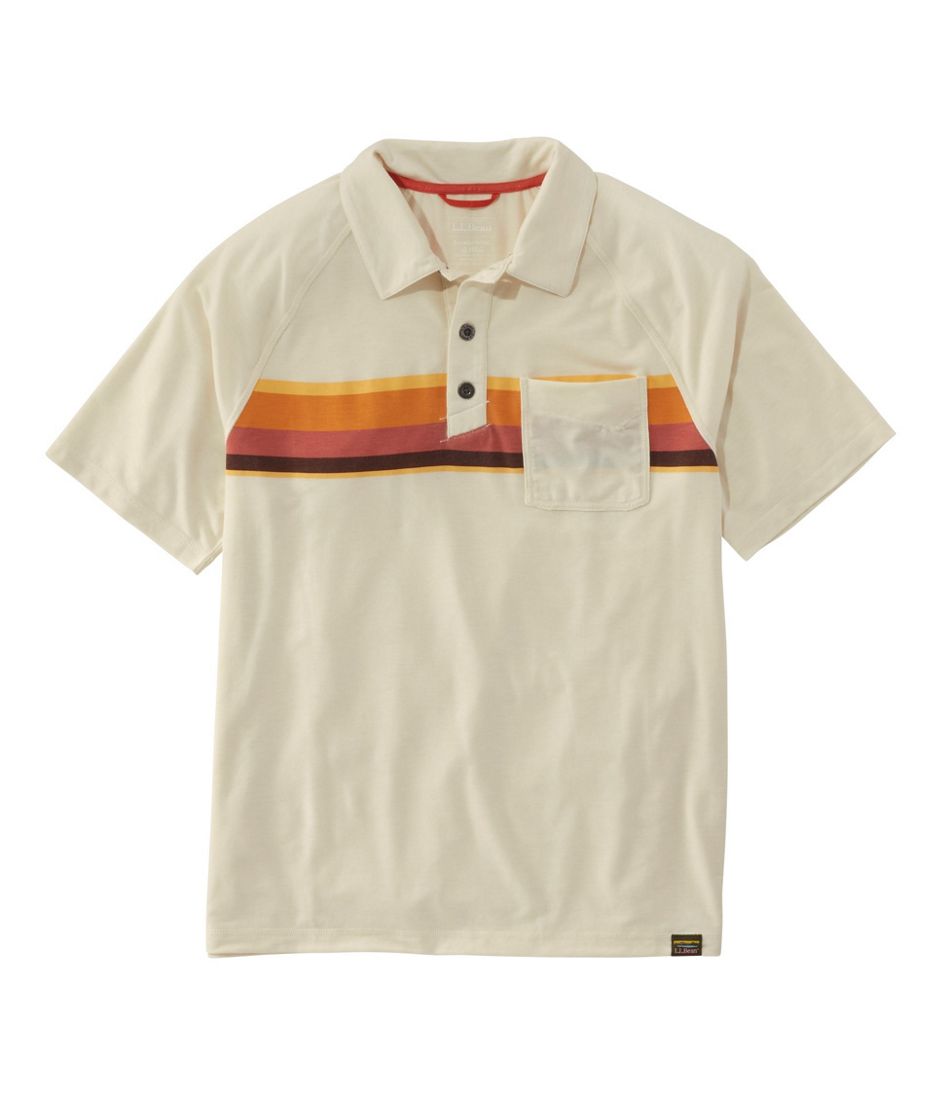 Men’s Retro Shirts | Casual Shirts and T-shirts Mens Everyday SunSmart™ Polo Short-Sleeve Print $54.95 AT vintagedancer.com