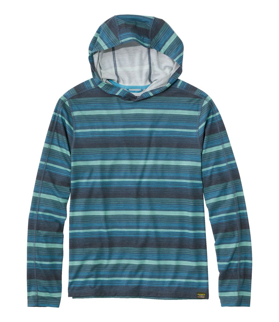 Hoodie with 2025 striped sleeves