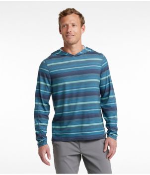 Men's Everyday SunSmart® Tee, Long-Sleeve Hoodie Stripe