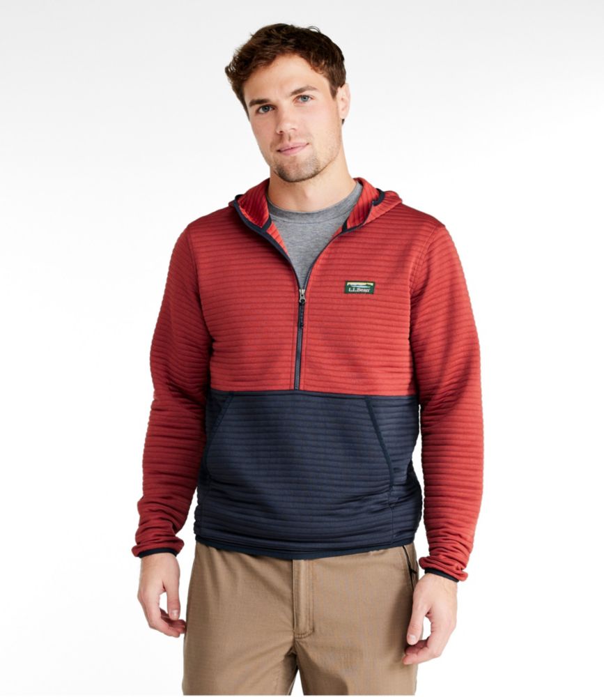 Men's Airlight Knit Half-Zip Hoodie, Colorblock, , small image number 2