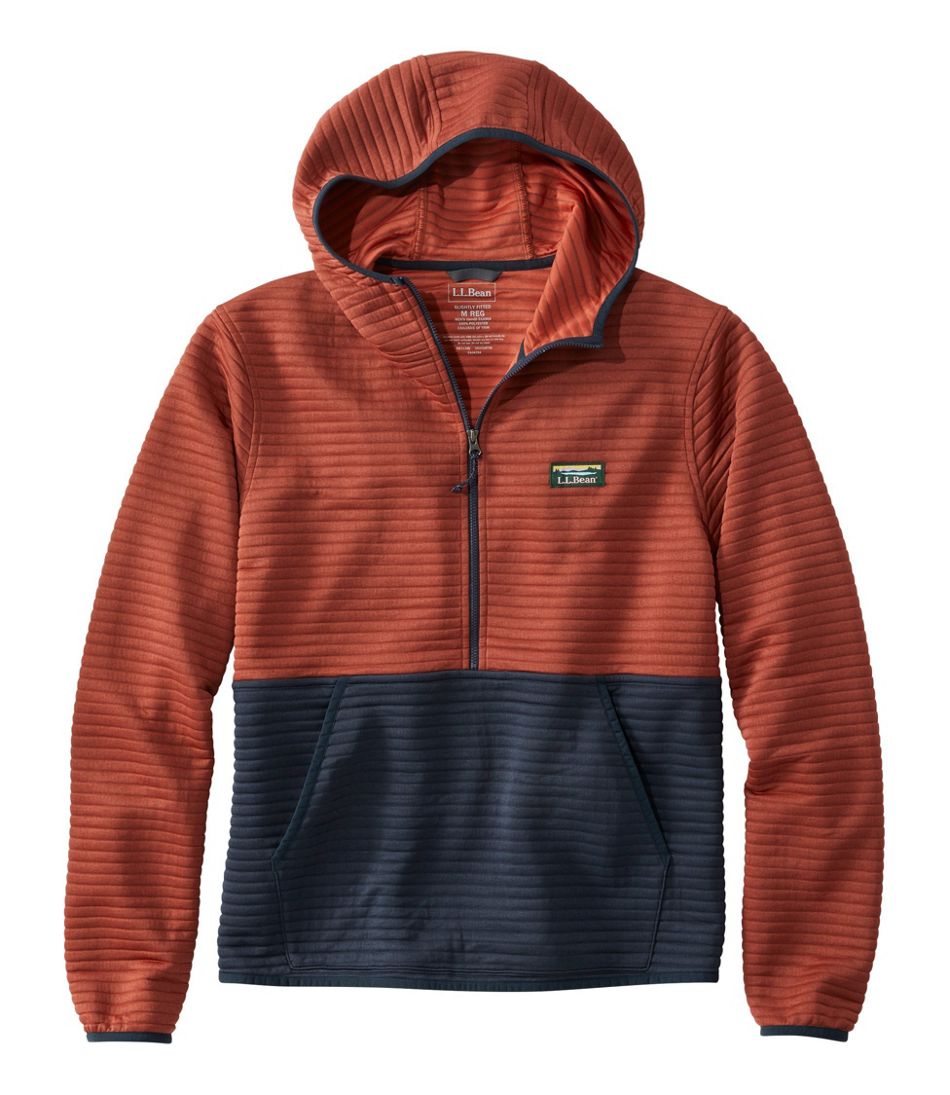 Men's Airlight Knit Half-Zip Hoodie, Colorblock | Sweatshirts