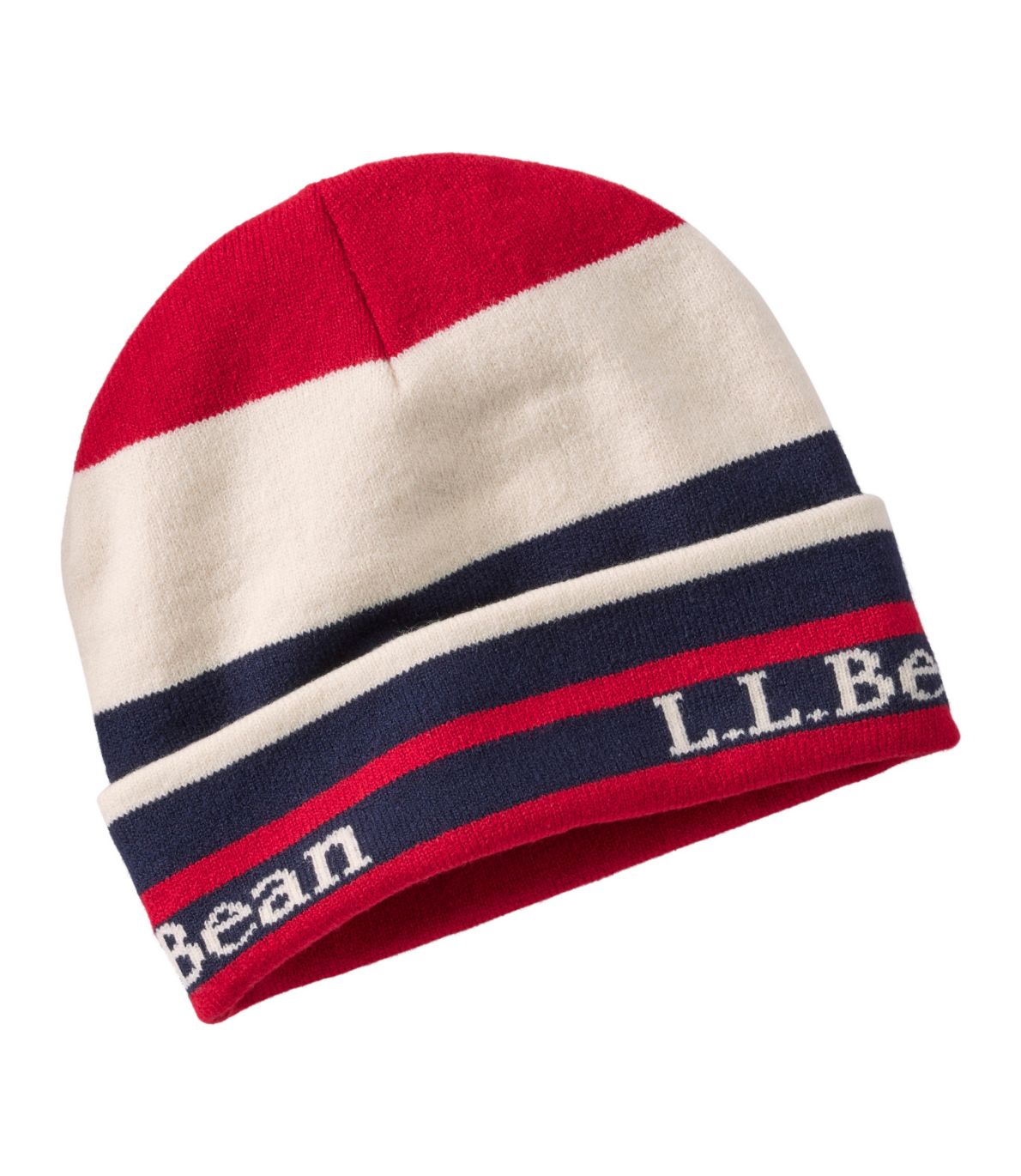 Adults' L.L.Beanie, Striped