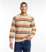 Men's Wicked Soft Cotton/Cashmere Sweater, Crewneck, Stripe