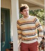 Men's Wicked Soft Cotton/Cashmere Sweater, Crewneck, Stripe