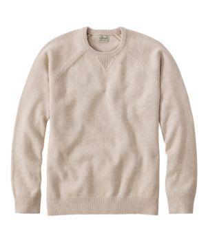 Men's Wicked Soft Cotton/Cashmere Sweater, Crewneck