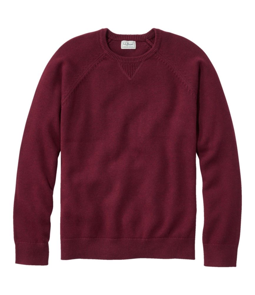 L.L.Bean Men’s Wicked Soft Cotton/Cashmere Sweater