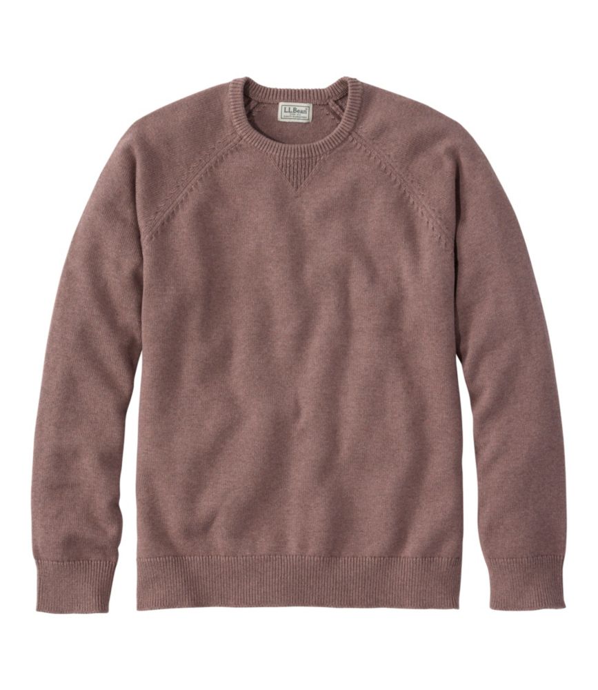 Men's Wicked Soft Cotton/Cashmere Sweater, Crewneck