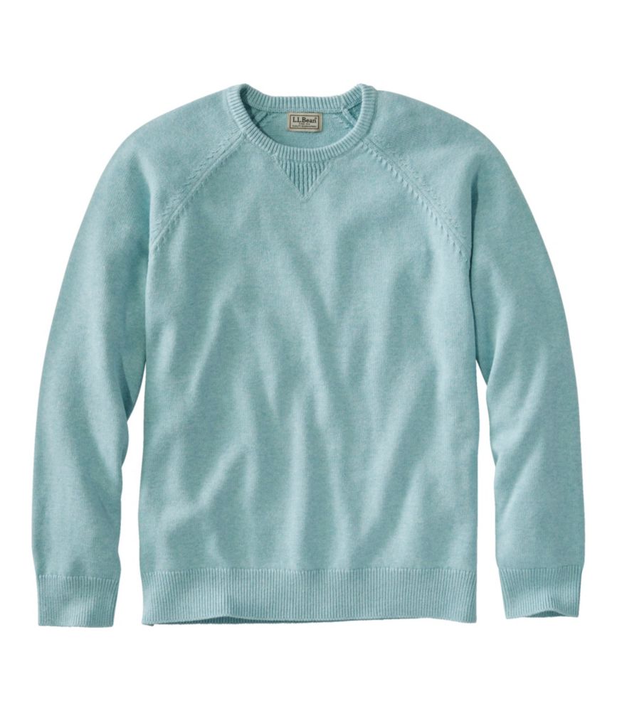 Men's Wicked Soft Cotton/Cashmere Sweater, Crewneck